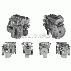 Двигатель ЯМЗ-53402 в сборе