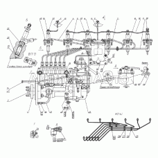 Топливные трубопроводы и установка топливной аппаратуры Топливные трубопроводы и установка топливной аппаратуры