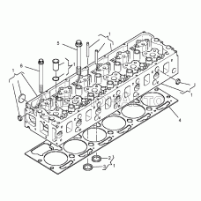 Головка и прокладка головки блока цилиндров