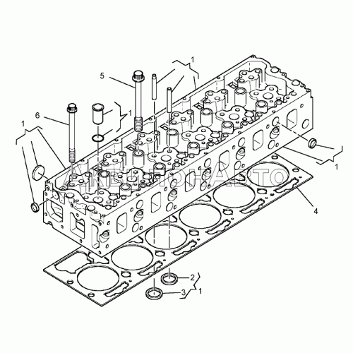 Головка и прокладка головки блока цилиндров Головка и прокладка головки блока цилиндров