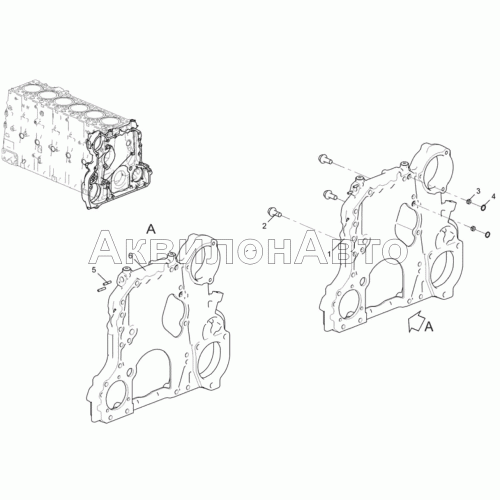 Корпус шестерён