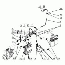 Топливная система низкого давления