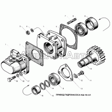 Привод гидронасоса НШ-10-3-Л