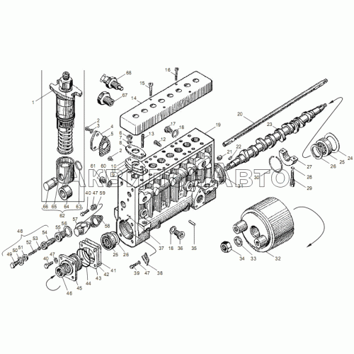 Топливный насос высокого давления (ТНВД)