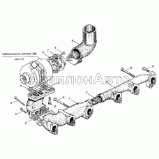 Газопровод двигателя Газопровод двигателя