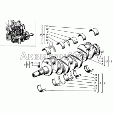 Вал коленчатый