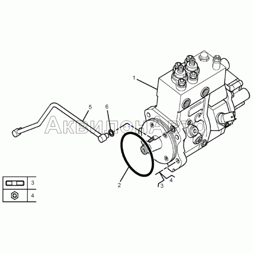 Насос топливный