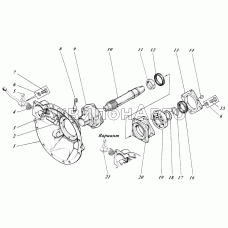 Муфта сцепления 444-21c1-10