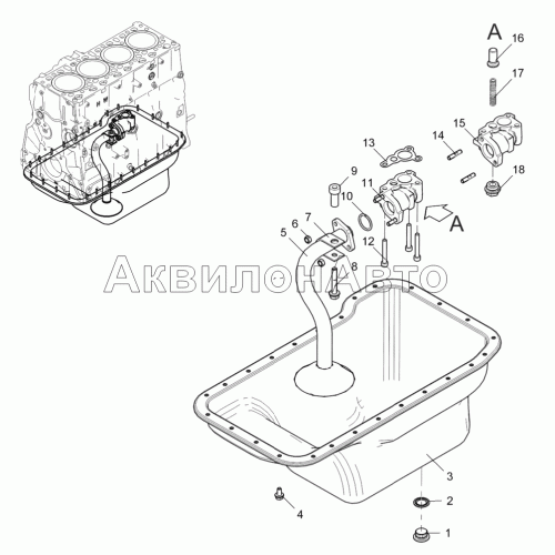 Картер масляный Картер масляный