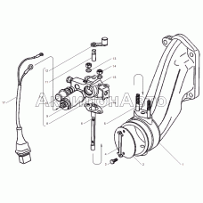 Заслонка аварийного останова