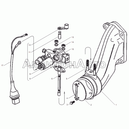 Заслонка аварийного останова Заслонка аварийного останова