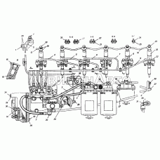 Топливные трубопроводы и установка топливной аппаратуры