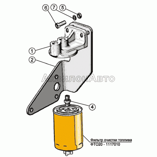 Корпус фильтра очистки топлива Корпус фильтра очистки топлива