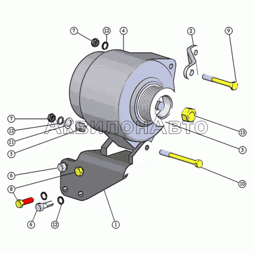 Установка генератора
