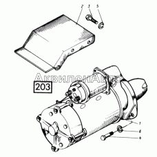 Установка стартера СМД-31, -31А, -31.01, 31Б.04