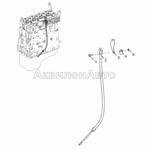 Указатель уровня масла