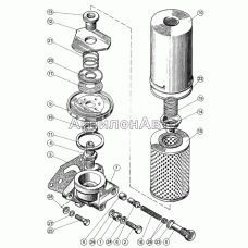 Установка масляного фильтра