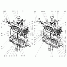Головка цилиндров. Клапаны и толкатели клапанов Головка цилиндров. Клапаны и толкатели клапанов