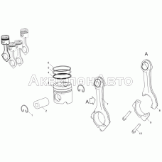 Группа шатунно-поршневая 5340-30-100400-010