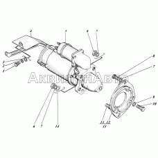 Стартер с приставкой 41С-19с-1