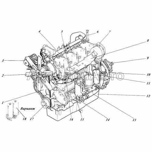 Дизель 442-56И-00с1 Дизель 442-56И-00с1