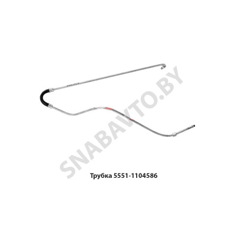 5551-1104586 Трубка отводящая L-1765мм топл.бака