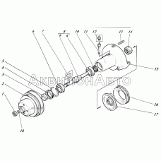 Насос водяной НВ 442-56-13.00