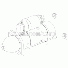 5343.3708005 Установка стартера (ЯМЗ-53441-20)