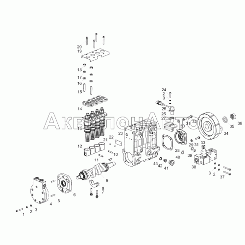 47.1111005-10 Насос топливный высокого давления в сборе