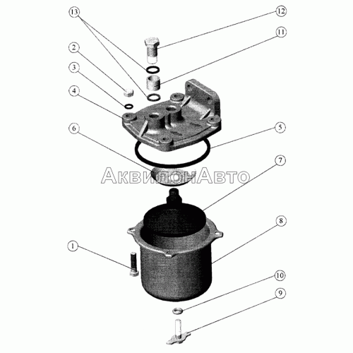 Фильтр топливный грубой очистки
