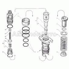 Секция топливного насоса высокого давления