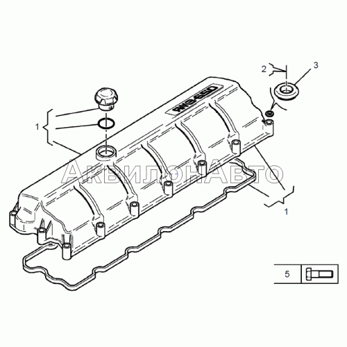 Крышка головки блока цилиндров
