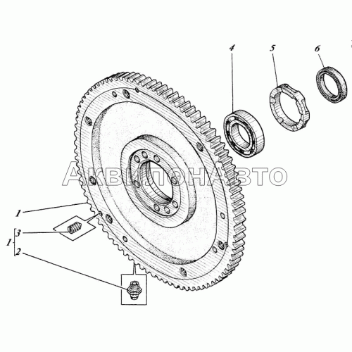 Маховик 6ТЗ-04с2-10 Маховик 6ТЗ-04с2-10