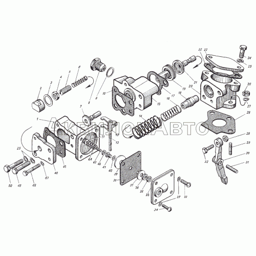 Корректор подачи топлива по наддуву