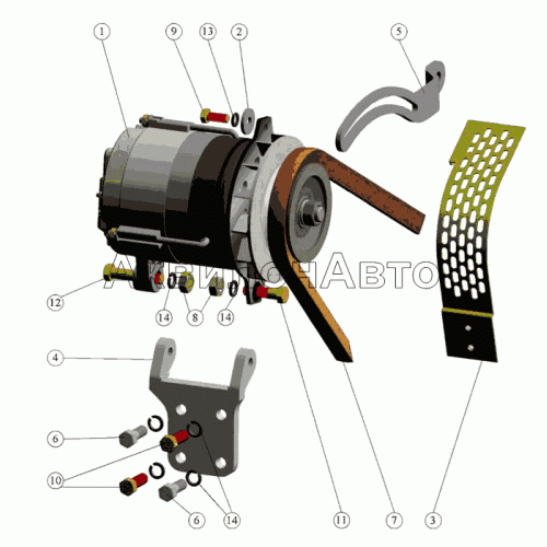 Установка генератора Установка генератора