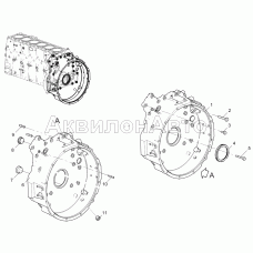 Картер маховика 536-30-100200-040