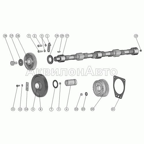 Распределительный механизм.