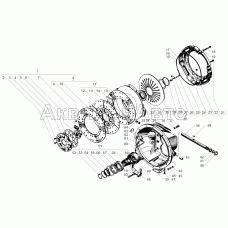 Сцепление ЯМЗ-182-10