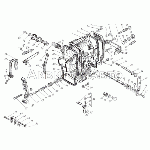 Крышка регулятора частоты вращения Крышка регулятора частоты вращения