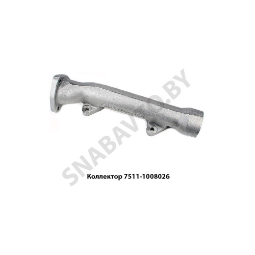 7511.1008026 Коллектор выпускной евро-2 задн.левый,Автодизель