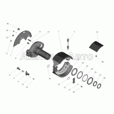 Тормоз заднего колеса