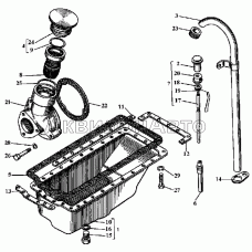 Картер масляный двигателя