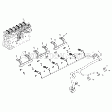 Жгут форсунок 536-30-372400-010