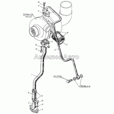 Маслопроводы турбокомпрессора Маслопроводы турбокомпрессора