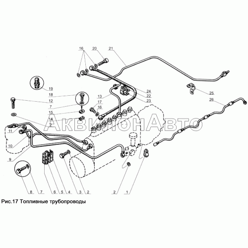 Топливные трубопроводы