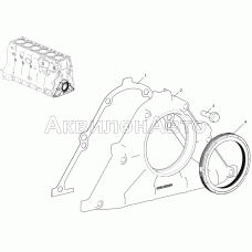 Крышка блока передняя