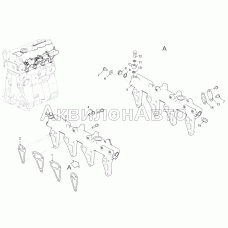 Труба распределительная (для двигателя ЯМЗ-53472-10)