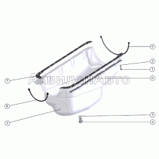 Система смазывания. Установка масляного картера