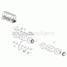 Вал коленчатый 536-30-100500-010