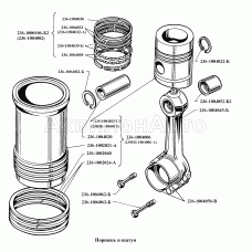 Поршень и шатун